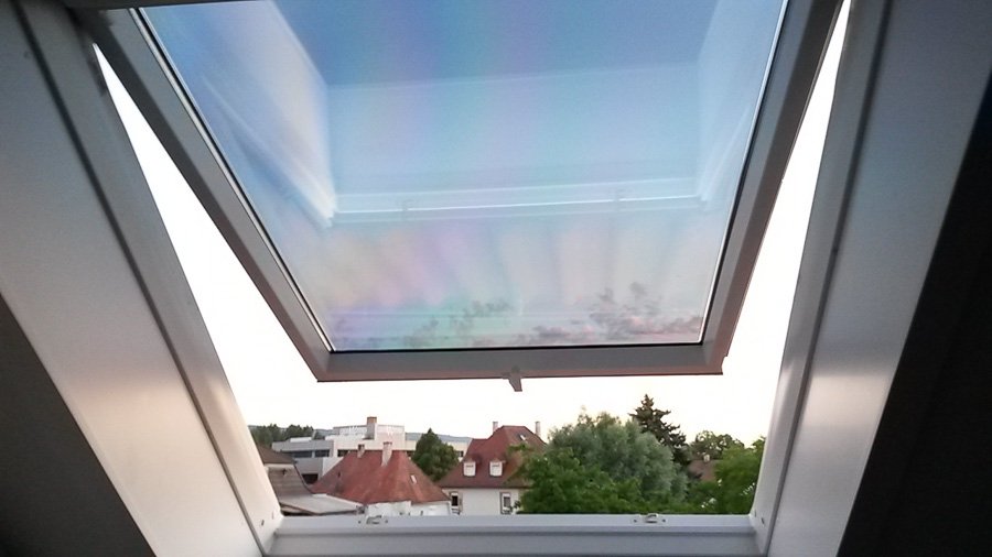 Dachflächenfenster Hitzeschutz
