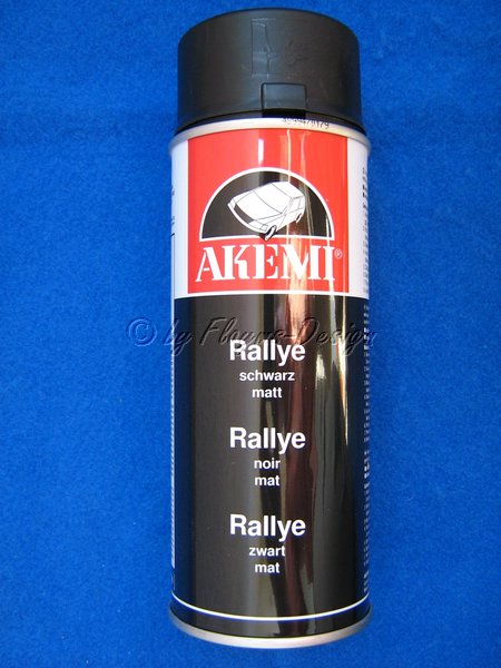 Ralley schwarz matt 400ml Spray AKEMI