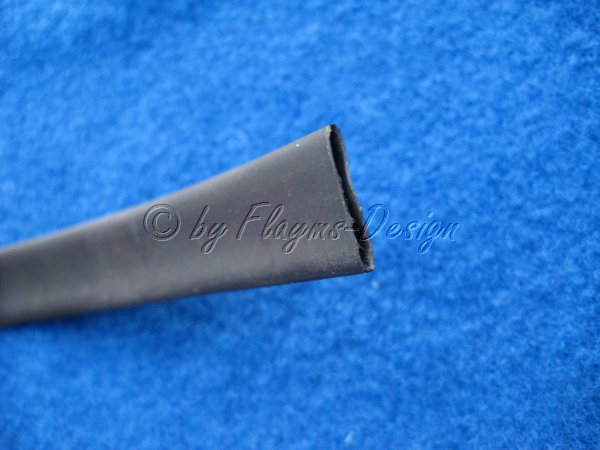 Schrumpfschlauch Schwarz Durchmesser 9,5mm