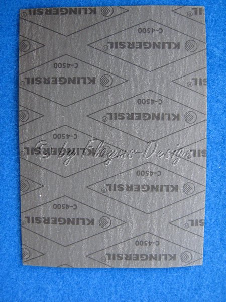 Dichtungspapier -400°C 0,5mm dick, asbestfrei