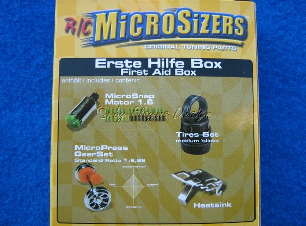 Erste Hilfe Ersatzteilbox Microsizers