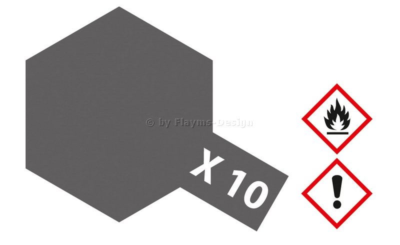 X-10 Streichfarbe Metallisch