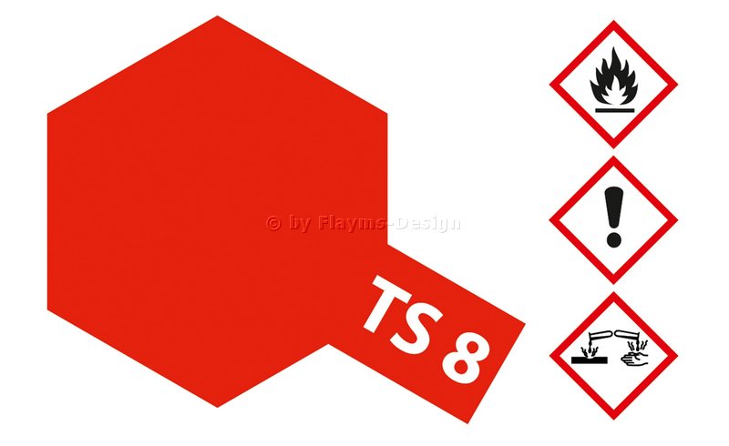 TS-8 Italienisch Rot