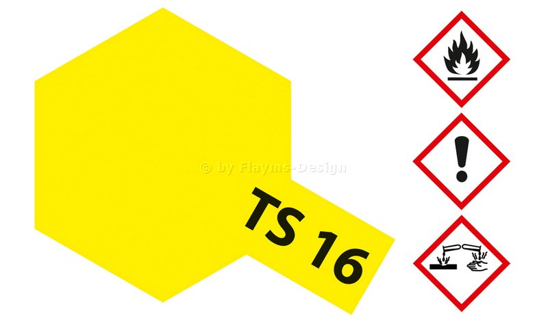 TS-16 Gelb glänzend